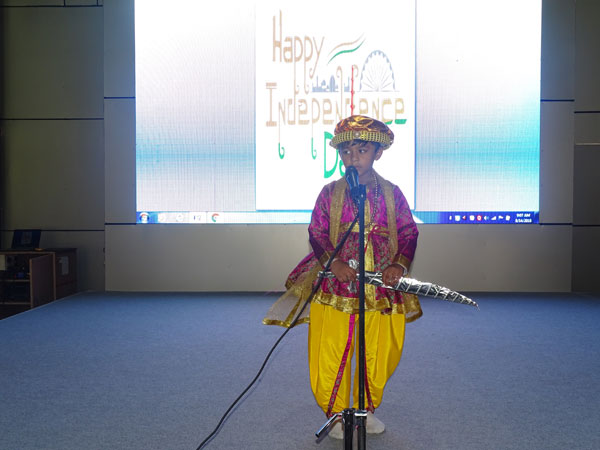 Independence Day Celebration by Pre-primary students