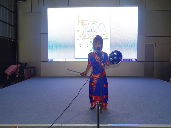 Independence Day Celebration by Pre-primary students