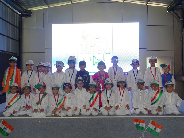 Independence Day Celebration by Pre-primary students