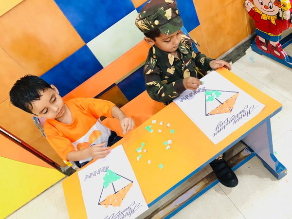 Independence Day Celebration by Pre-primary students