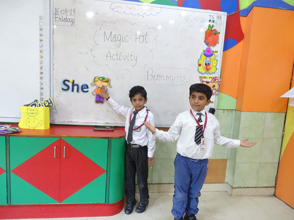 Magic Pot Activity by class I