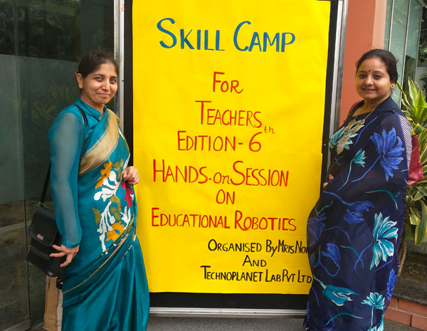 Skill Camp of Teachers on Robotics