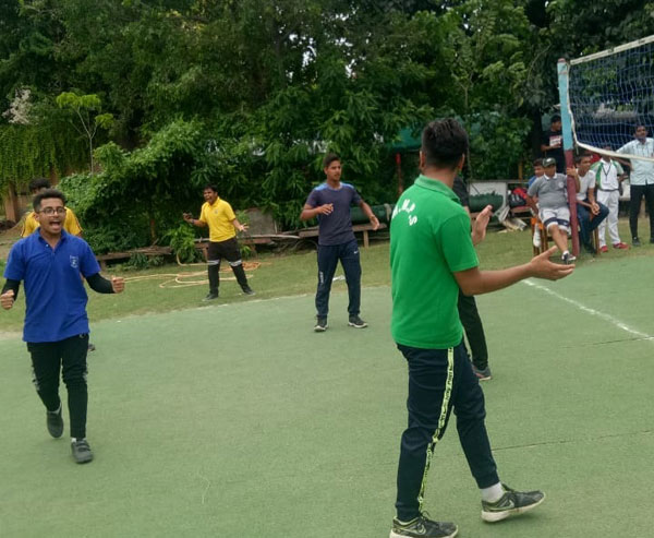 Achievement in Throw Ball Zonal Competition