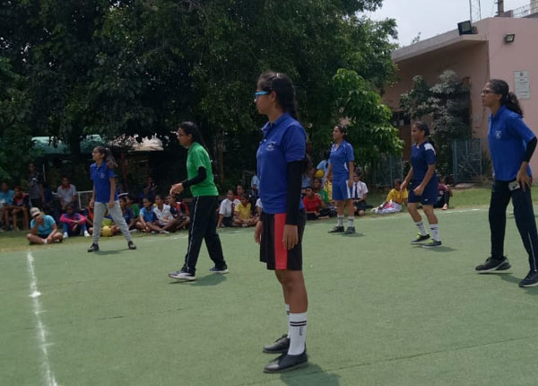 Achievement in Throw Ball Zonal Competition