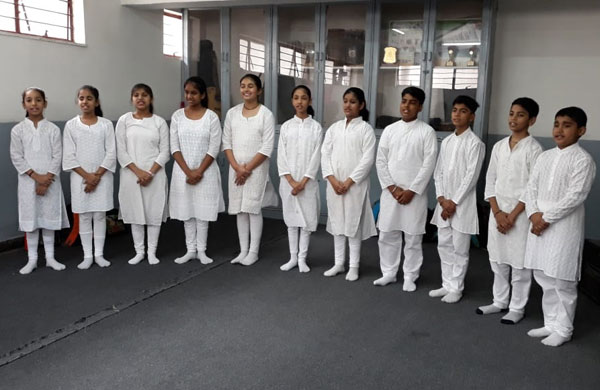 Position in Anuvrat Singing Competition