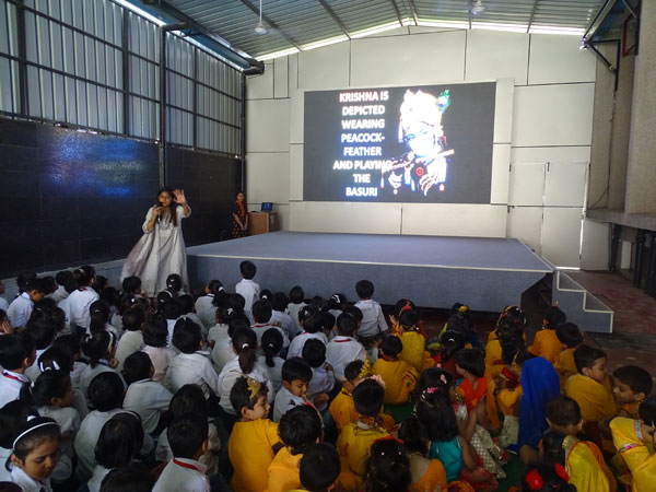 Janmashtami Celebration by Pre-primary kids