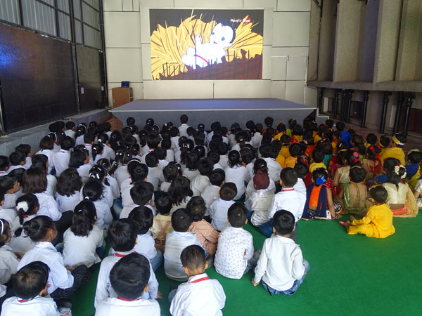 Janmashtami Celebration by Pre-primary kids