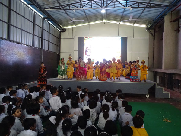 Janmashtami Celebration by Pre-primary kids