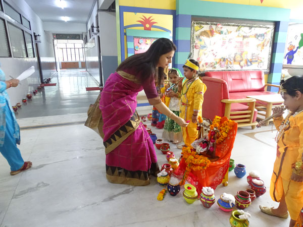 Janmashtami Celebration by Pre-primary kids