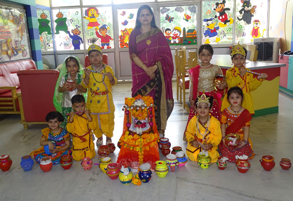 Janmashtami Celebration by Pre-primary kids