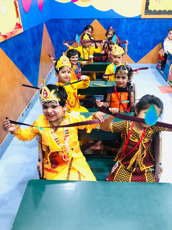 Janmashtami Celebration by Pre-primary kids
