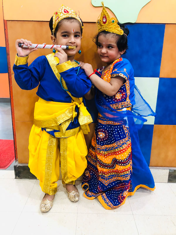 Janmashtami Celebration by Pre-primary kids