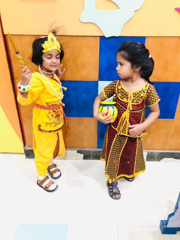 Janmashtami Celebration by Pre-primary kids
