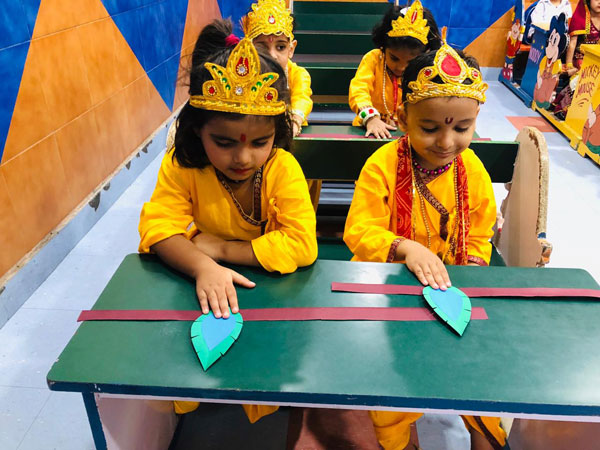 Janmashtami Celebration by Pre-primary kids