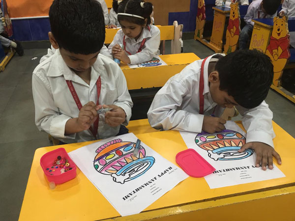 Janmashtami Celebration by Pre-primary kids