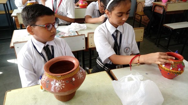 Krishna Janmashtami celebration by Primary students