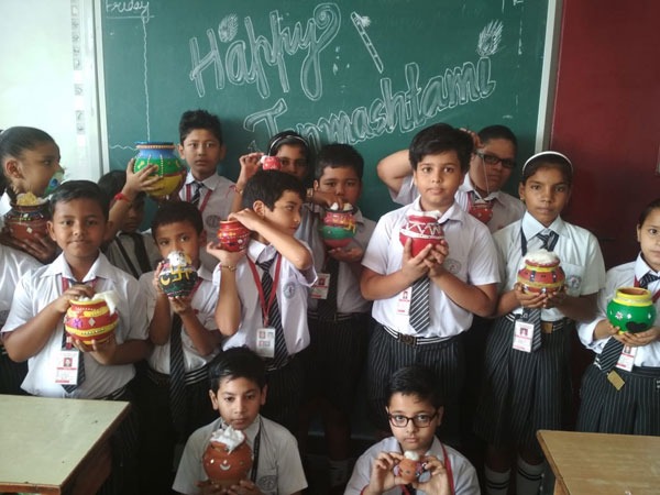 Krishna Janmashtami celebration by Primary students