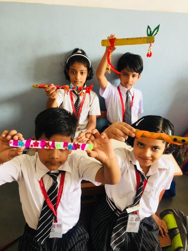 Krishna Janmashtami celebration by Primary students