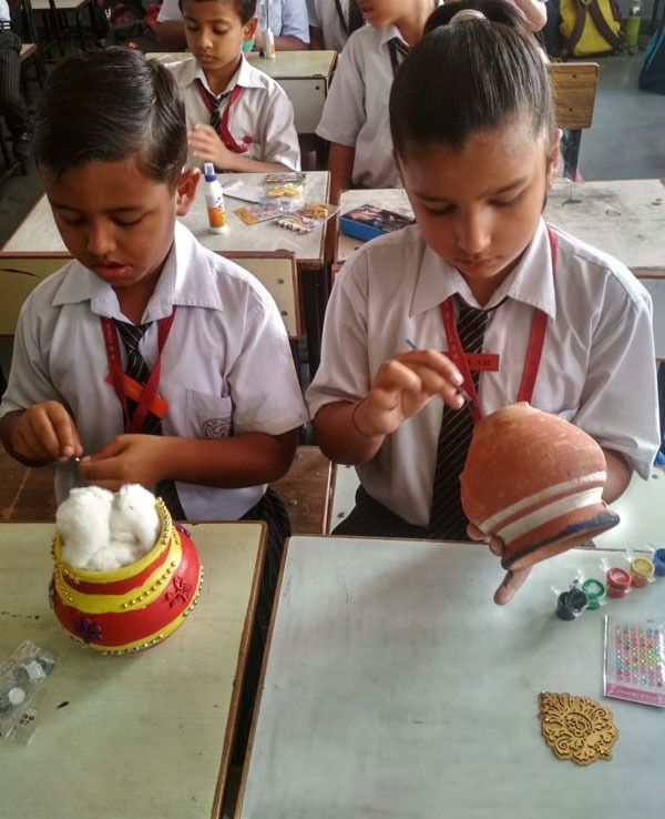 Krishna Janmashtami celebration by Primary students