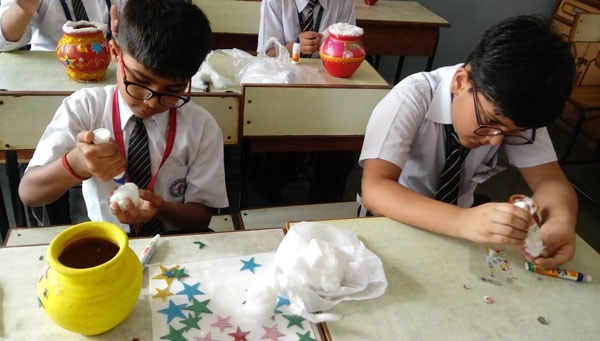 Krishna Janmashtami celebration by Primary students