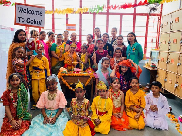 Krishna Janmashtami celebration by Primary students