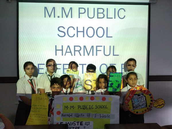 Assembly talk on ‘Health hazards of E-waste’