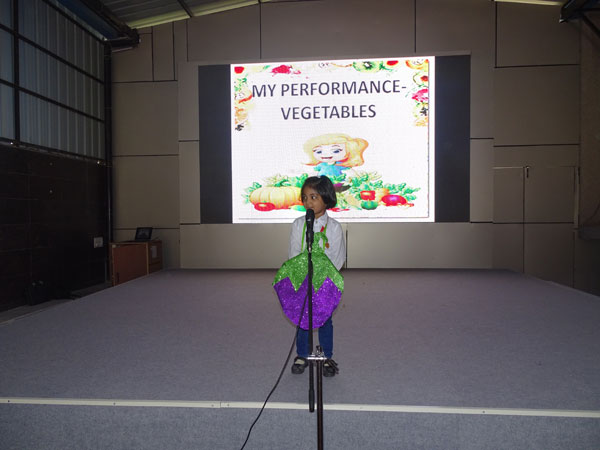My performance - “Vegetables”