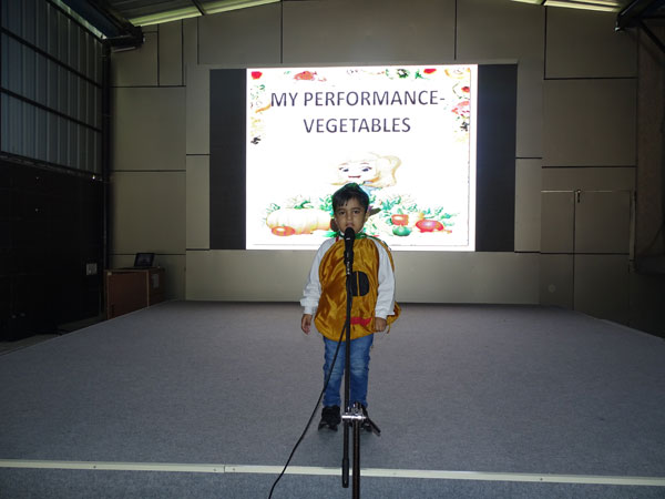 My performance - “Vegetables”