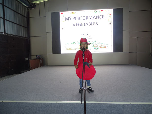 My performance - “Vegetables”
