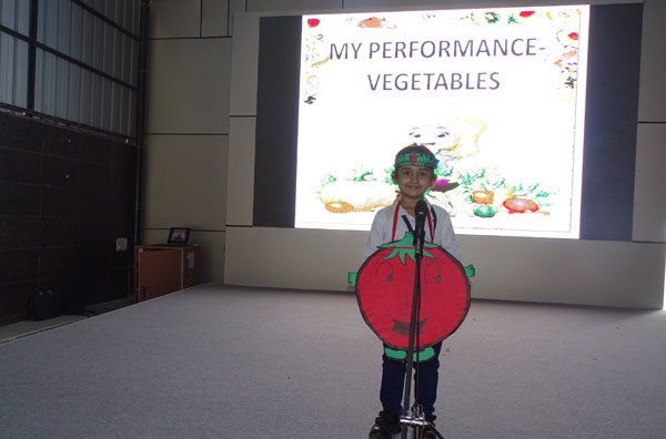 My performance - “Vegetables”
