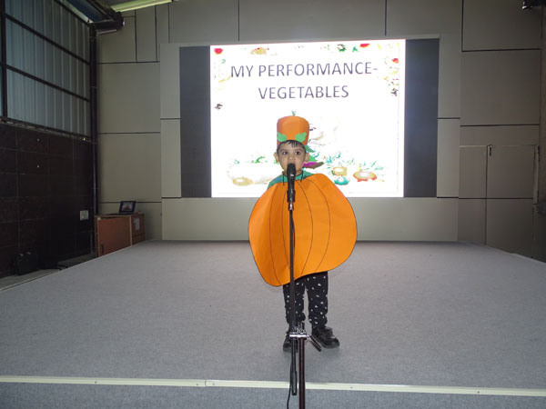 My performance - “Vegetables”