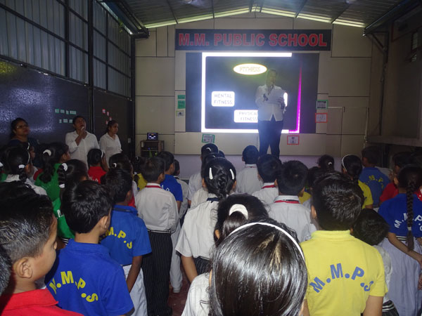 Fit India Movement celebration by primary students
