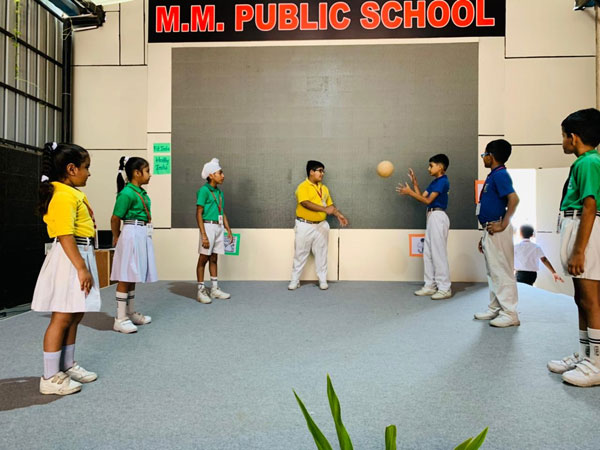 Fit India Movement celebration by primary students