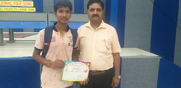 Achievement in Yoga Zonal Competition