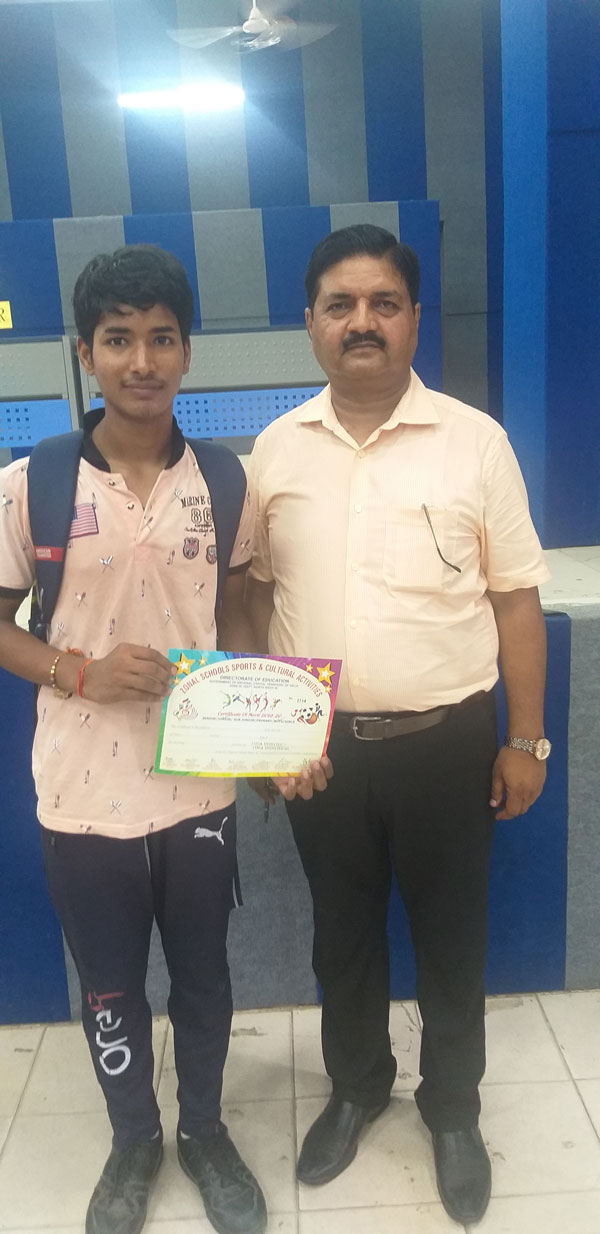 Achievement in Yoga Zonal Competition