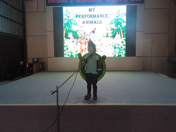MY PERFORMANCE ANIMALS