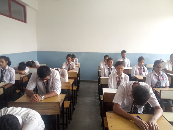 Bursting Stress, Students Becoming Mindful