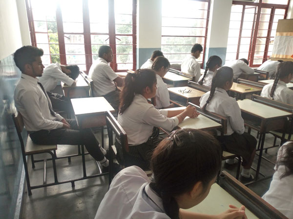 Bursting Stress, Students Becoming Mindful