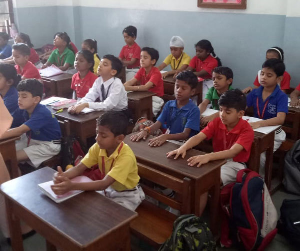Bursting Stress, Students Becoming Mindful