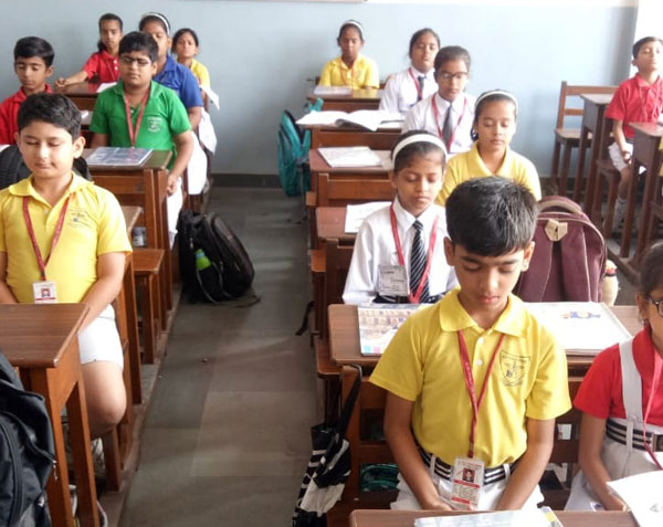 Bursting Stress, Students Becoming Mindful