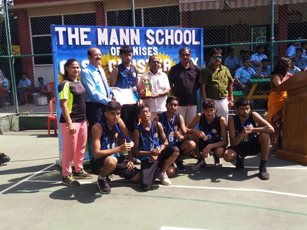 Position in CBSE Cluster XX Basketball Tournament