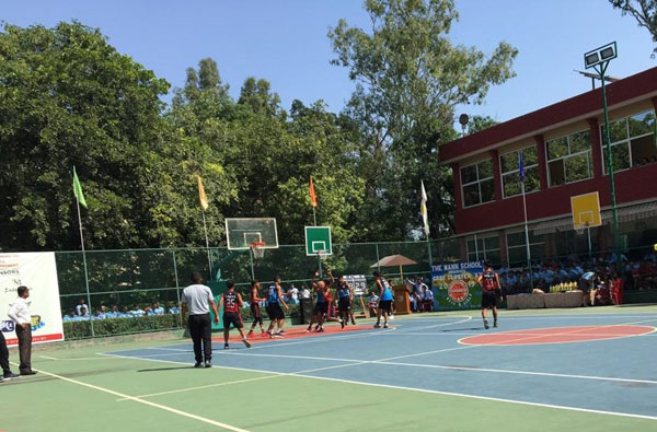 Position in CBSE Cluster XX Basketball Tournament