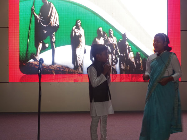 Special Assembly on Biography of Gandhiji
