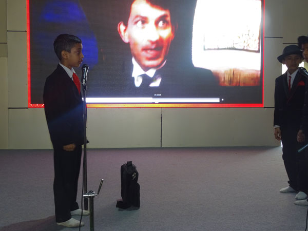 Special Assembly on Biography of Gandhiji