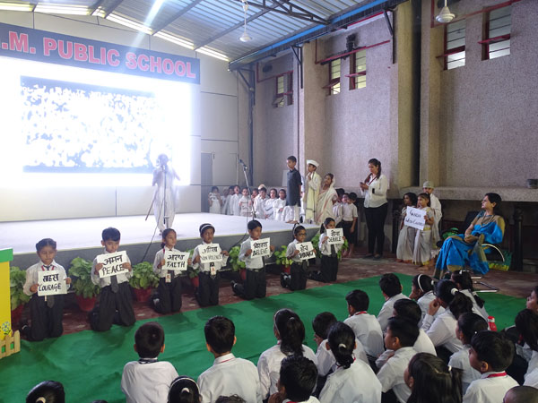 Special Assembly on Biography of Gandhiji