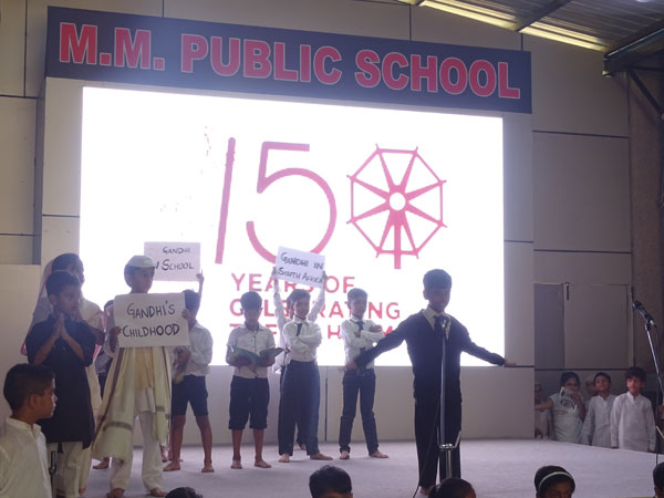 Special Assembly on Biography of Gandhiji