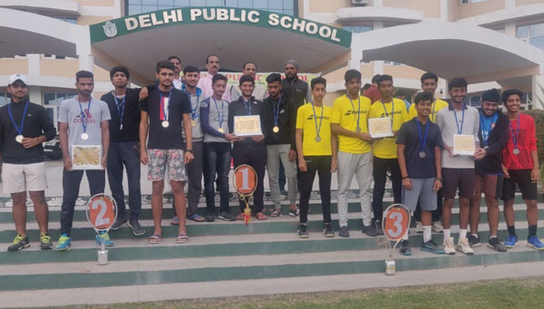 Achievement at National level in Lawn Tennis