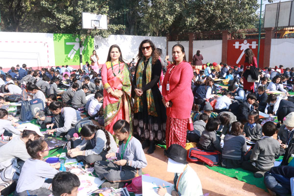 SMT. KRISHNA PATHAK MEMORIAL FIFTEENTH INTERSCHOOL PAINTING AND CRAFT COMPETITION