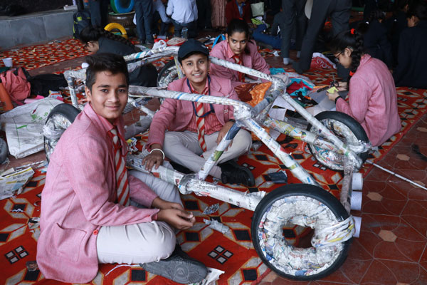 SMT. KRISHNA PATHAK MEMORIAL FIFTEENTH INTERSCHOOL PAINTING AND CRAFT COMPETITION