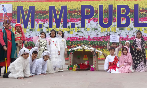 Christmas Celebration by primary students